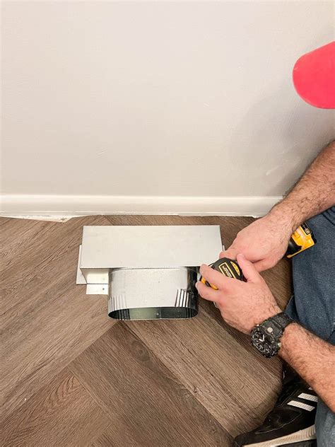 Corner Banquette Makeover How to Redirect Air Vents Under Cabinets ...