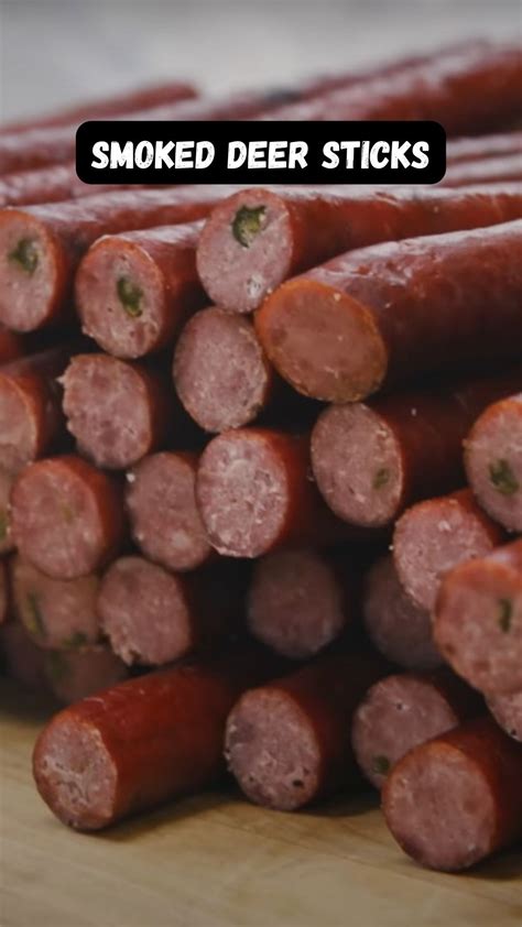 Venison snack sticks on a traeger grill – Artofit