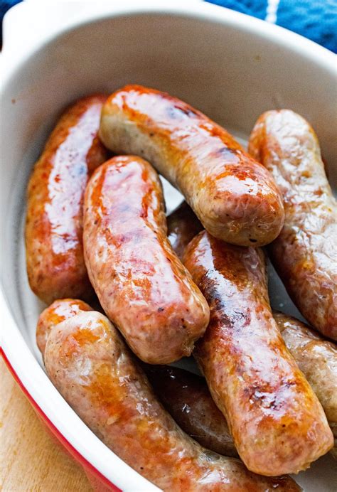 Easy Oven Baked Italian Sausage Recipe - No Plate Like Home