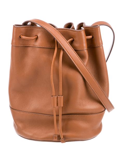 Jenni Kayne Leather Bucket Bag - Brown Bucket Bags, Handbags - WJK58824 ...