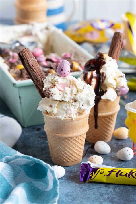 Easy Cadbury Mini Egg Ice Cream: No Churn Recipe - Effortless Foodie