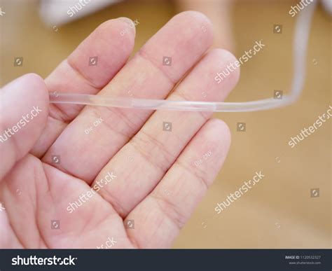 Air Intravenous Iv Line Large Numbers Foto Stok 1120532327 | Shutterstock