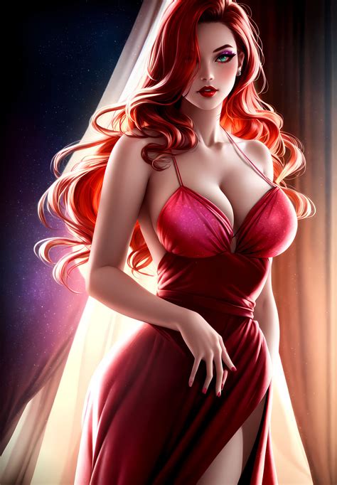 Jessica Rabbit Looking HOT by AiArtShines on DeviantArt