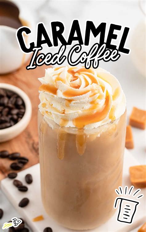 Caramel Iced Coffee - Spaceships and Laser Beams