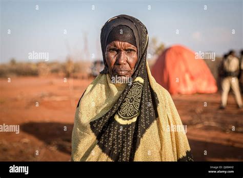 Abdiya Barre Ali, a local area chief in Dollow, Jubaland, southwest ...
