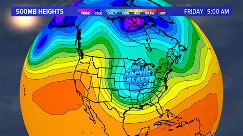 Polar vortex preparing to split | fox43.com