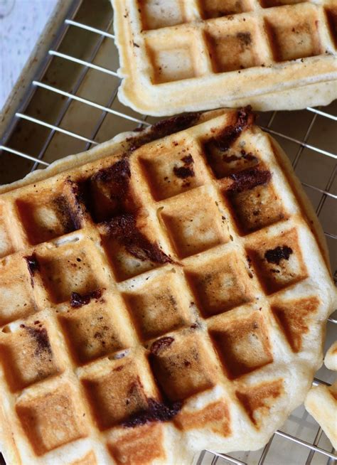 Nutella Waffles | Cooking On The Weekends