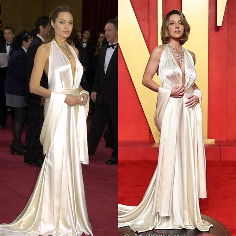 Sydney Sweeney Wore Angelina Jolie’s 2004 Oscars Dress 20 Years Later