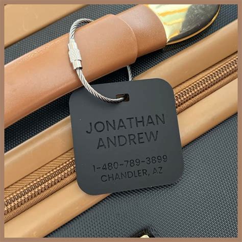 Luggage Tags Personalized, Custom Luggage Tag, Backpack Tag, Bag Tags ...