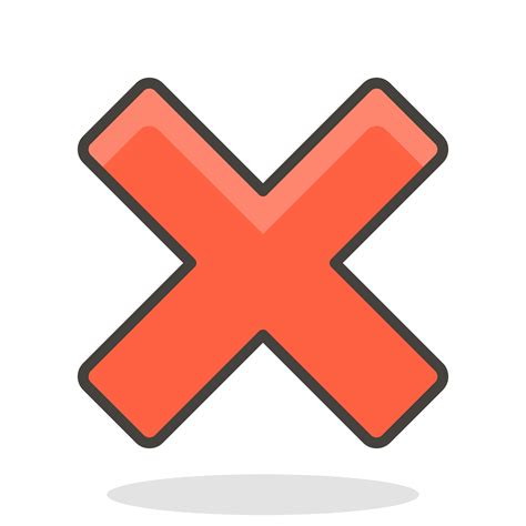 Cross Mark Emoji Png