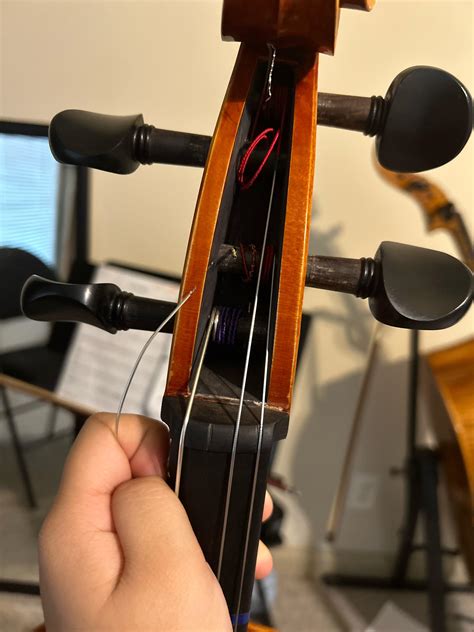 what do i do?! IM A INTERMEDIATE CELLIST AND I JUST BROKE MY G STRING ...