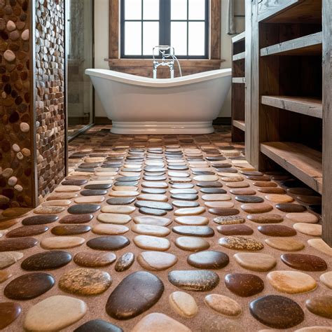 How To Add Pebble Tile for a Stunning Cottage Home - Free Range Cottage