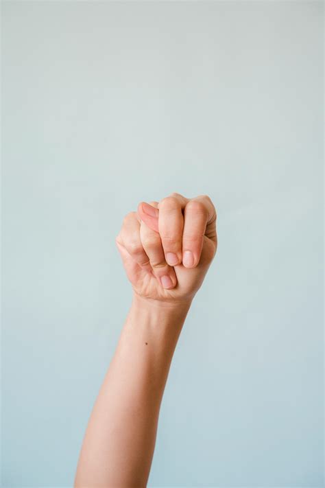 Hand Doing a Letter R Sign Language · Free Stock Photo