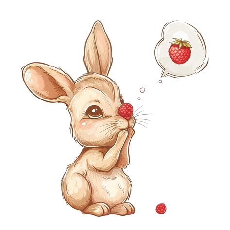 Cartoon Raspberry Blowing