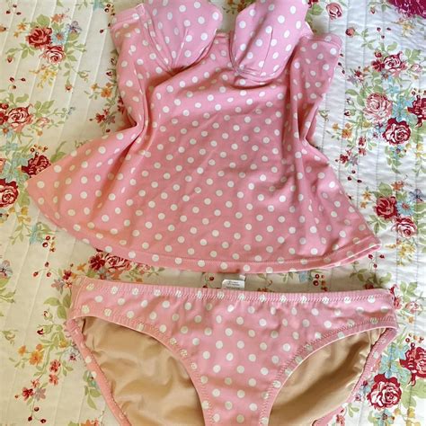 The cutest coquette polka dot two piece swimsuit... | Depop in 2025 ...