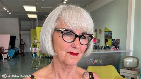 Hairstyles For Women Over 70 With Glasses | The Tube
