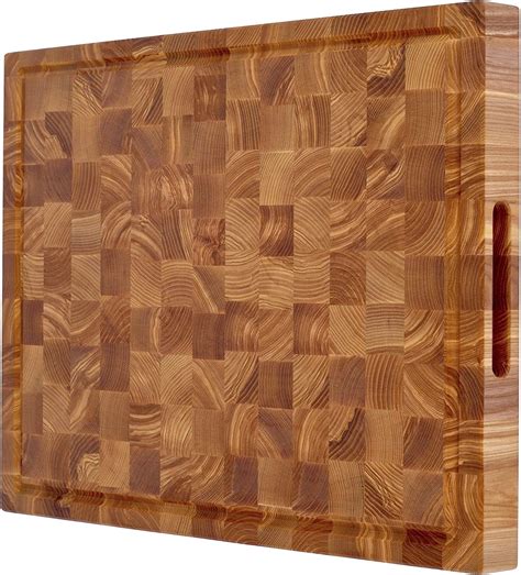 Amazon.com: Professional butcher block cutting board 24 x 18 inch extra ...