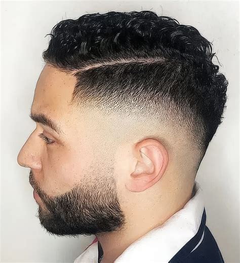 25 Edgy Curly Fade Haircuts For Men - Styleoholic