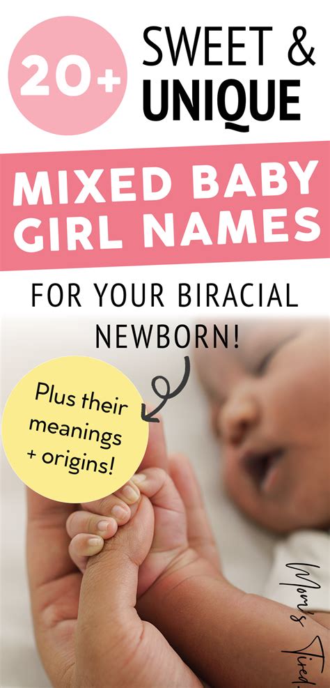 Unique Mixed Baby Girl Names and their Meanings – Mom's Tired