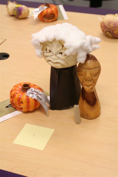 The Mr. Hunter Wall: A Halloween Tradition: Turnip Carving