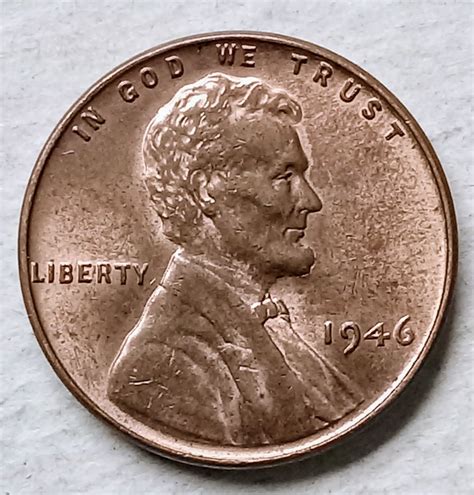 1946 Lincoln Wheat Cent Penny • RB • UNC *w124g - For Sale, Buy Now ...
