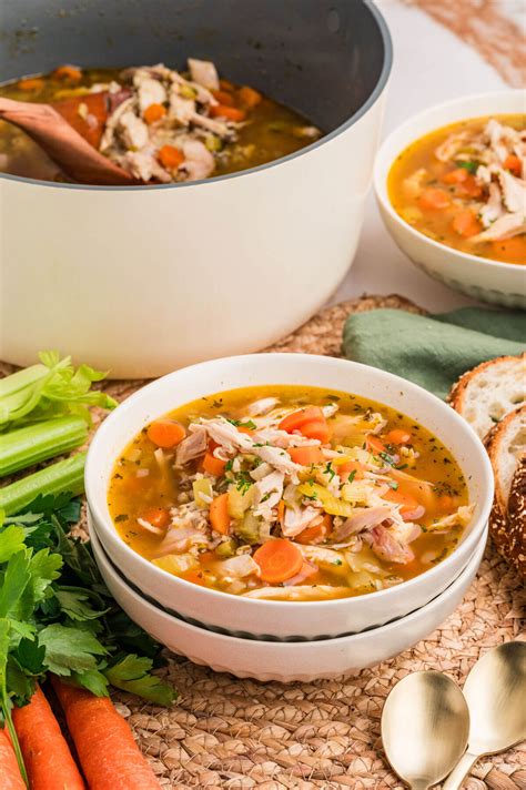 Turkey Wild Rice Soup - Artful Homemaking