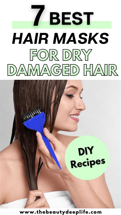 Best diy hair masks for damaged amp dry hair – Artofit