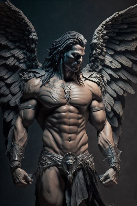Gothic Fantasy Art, Fantasy Male, Beautiful Fantasy Art, Fantasy Artwork, Male Angels, Angels ...
