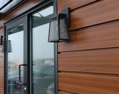 Modern Steel Wood Grain Metal Siding - Modern Materials