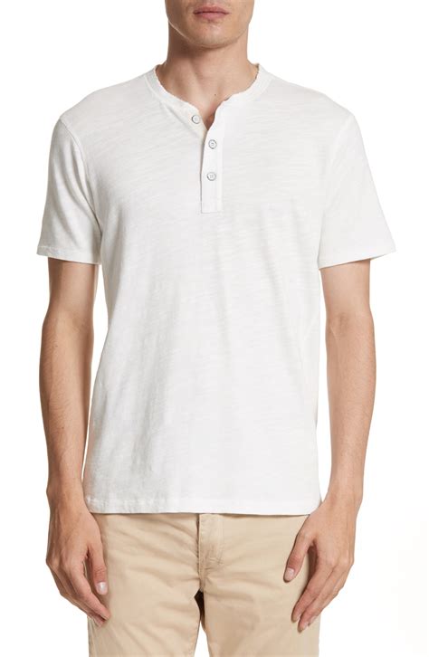 rag & bone Standard Issue Henley, $125 | Nordstrom | Lookastic