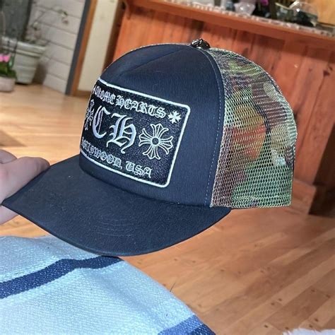 Chrome hearts hat asking for $100 or best offer.... - Depop