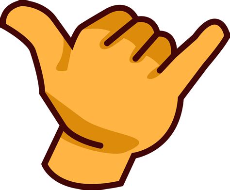 Shaka, Surfing, Hand Sign, Aloha, Gesture PNG