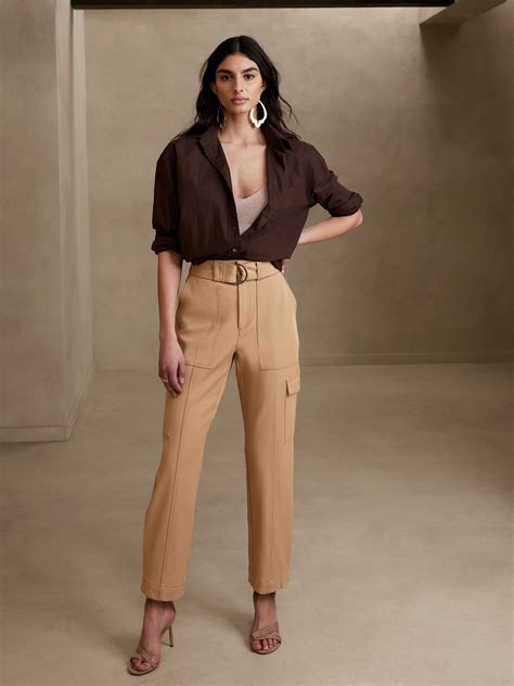 Slim Refined Stretch Cargo Pant | Banana Republic