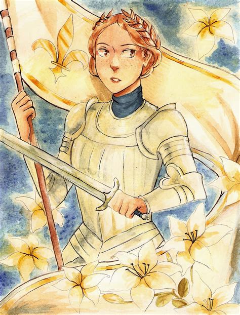 Joan Of Arc Painting