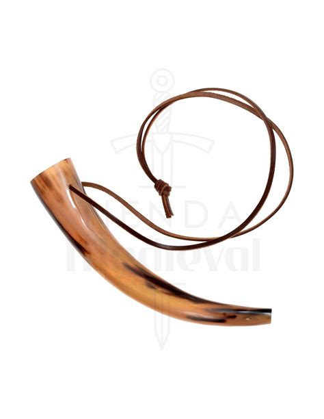 Viking horn with sound (30-35 cm.) ⚔️ Medieval Shop