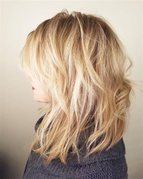 Blonde Hair Shoulder Length