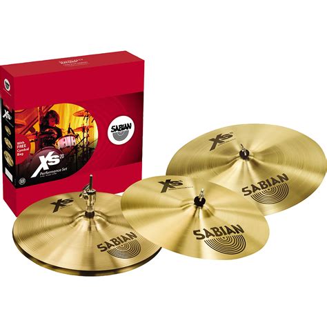 Sabian Xs20 Performance Cymbal Pack Brilliant | Musician's Friend