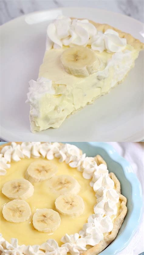Banana cream pie – Artofit