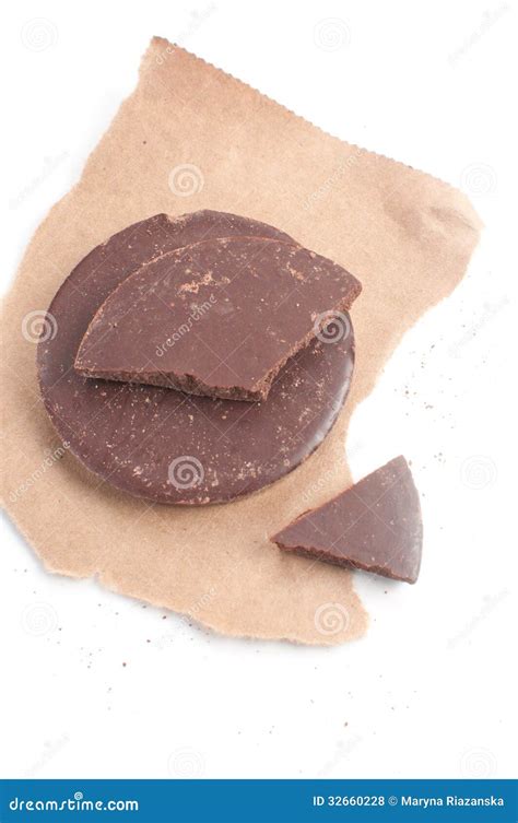 Organic Dark Chocolate Chunk Stock Photo - Image of dark, ingredient ...