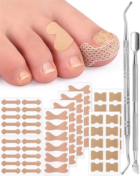 Amazon.com: BLATOWN Ingrown Toenail Correction Treatment Tool, 64Pcs Breathable Ingrown Toenail ...