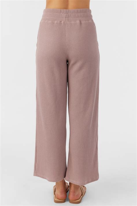 Eddie Waffle Knit Pants - Mauve | O'Neill