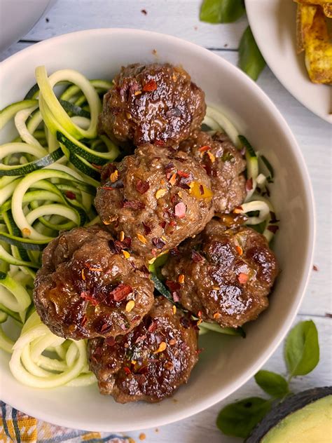 Healthy Teriyaki Meatballs (Paleo, Gluten Free) - Bake It Paleo