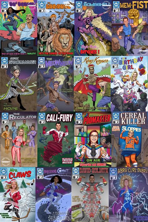 All 16 BB Comics: : r/BigBrother