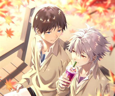 Shinji And Kaworu