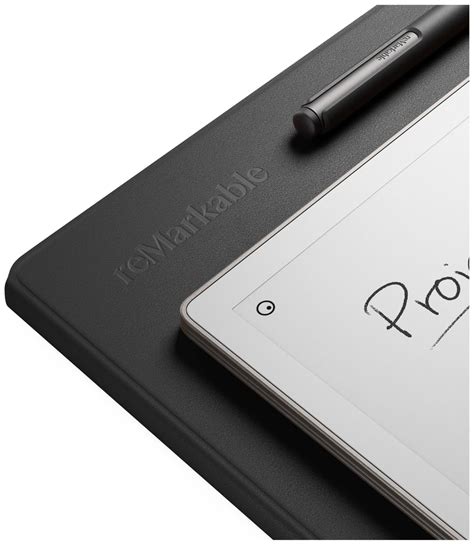 reMarkable Paper Pro E-ink tablet + Marker Plus + Folio Leather sæt ...