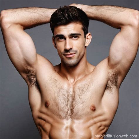 Detailed Male Armpit | Stable Diffusion Online