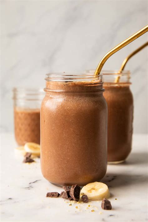 Chocolate Smoothie Recipes Chocolate Sweet Potato Smoothie | The First