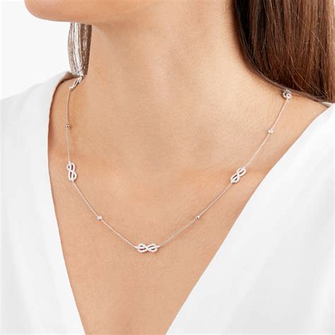 White Gold Necklaces | White Gold Chains for Women | Goldsmiths