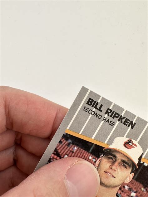 1989 Fleer Bill Billy Ripken F Face Error Rookie Card #616 MINT ...