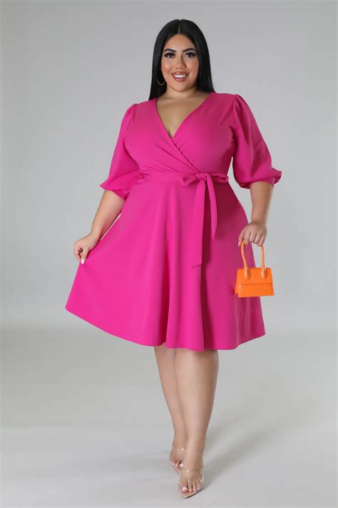 Forever Spring Dress | Plus dresses, Pink plus size dresses, Dresses ...